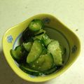 nokomori's cooksnap of when they made シンプル＊オクラ＆きゅうりのごま和え.