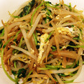 リラシャン's cooksnap of when they made もやし・豆苗炒め.