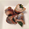 xMARILYNx's cooksnap of when they made ☆秋刀魚のしそチーズ巻き焼き～☆.