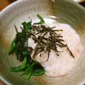 B子chan's cooksnap of when they made ほうれん草の明太・とろろかけ♪.