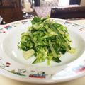 Faiza's cooksnap of when they made レタス消費に。レタスのナムル.