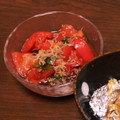 kyon1213's cooksnap of when they made 簡単★トマトとじゃこと大葉の和風サラダ.