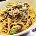 それいゆ★'s cooksnap of when they made さばフィレを使った豆乳＆味噌味パスタ.