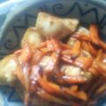 ☆しいたんママ☆'s cooksnap of when they made 鶏肉と野菜のゴマ味噌炒め ナッツ入り.