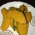 娘にゃんこ's cooksnap of when they made 南瓜といんげんのニンニクバタポン炒め.
