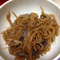 紅茶とチーズケーキ's cooksnap of when they made 切り干し大根とこんにゃくのきんぴら.