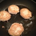horseland's cooksnap of when they made レンコンつみれバーグ.