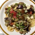 こたつねこくん's cooksnap of when they made 絶品！おいしい！トマトと野菜の冷製パスタ.