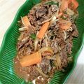 nacchanmama's cooksnap of when they made 簡単☆旨プルコギ.