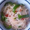 ☆ほしくず☆'s cooksnap of when they made 糸こんにゃくとピーマンの明太子和え.