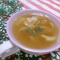 赤い電話's cooksnap of when they made 玉ねぎとベーコンのスープ.