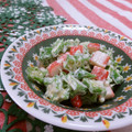 赤い電話's cooksnap of when they made オクラとかにかまぼこのマヨネーズ和え.