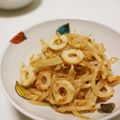 ☆Haru☆☆'s cooksnap of when they made 簡単おつまみ☆モヤシと竹輪の梅肉和え.