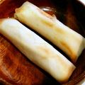 imkk's cooksnap of when they made 竹輪チーズかにかまのカリカリ焼き春巻.