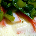 マメキナコ's cooksnap of when they made かに汁で♪茶碗蒸し（蒸し器なし）.