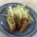 あい葉's cooksnap of when they made カラフル★オクラの豚巻き甘辛バター醤油。.