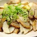 hanapippi's cooksnap of when they made 長芋と豚肉のニンニク炒め.