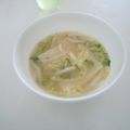 ちょりちょり♡'s cooksnap of when they made 白菜と餅のさっぱりレモンスープ.