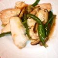 バウンド's cooksnap of when they made 鶏むね肉と葱の梅バター。.
