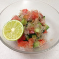 アクアマリン！'s cooksnap of when they made トマトときゅうりのさっぱり和風サラダ.