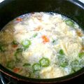 ●まこっつぁん's cooksnap of when they made ｳｪｲﾊﾟｰで！オクラと玉ねぎのスープ.