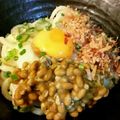 おろくにける's cooksnap of when they made なっとろ玉✿白だしうどん.