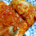ヨシザウルス's cooksnap of when they made 鮭のトマト煮.
