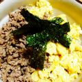 未知歌's cooksnap of when they made 簡単！そぼろ丼！.