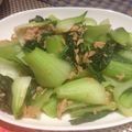 tommy265's cooksnap of when they made チンゲン菜のｼｰﾁｷﾝ炒め.