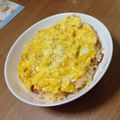 mikiring0's cooksnap of when they made リゾット風オムライス.