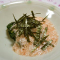 Haru Haru's cooksnap of when they made ほうれん草の明太・とろろかけ♪.