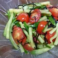 ドキンちゃ～ん's cooksnap of when they made 材料３つ！胡瓜とトマトの塩コンブ和え.