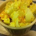 クマたぬき's cooksnap of when they made カリフラワーとゆで卵のサラダ.