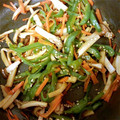☆佐夜☆'s cooksnap of when they made ピーマンとえりんぎのきんぴら♪.