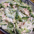 鹿児島県太郎's cooksnap of when they made ☆沖縄☆ゴーヤと玉ねぎとツナの簡単サラダ.