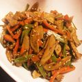 xxゅぅ2's cooksnap of when they made 空心菜の茎とにんじんのきんぴら.