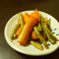 ガメコ's cooksnap of when they made いんげんとさつま揚げの煮物.