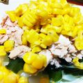 cork's cooksnap of when they made 新玉葱&ツナ&ワカメのサラダ.