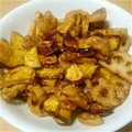 ねずみ花火eat's cooksnap of when they made さつまいもと蓮根の甘い醤油味炒め？.
