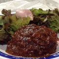 びっけちょい's cooksnap of when they made 簡単＊トマト煮込みハンバーグ.