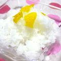ことっちゃん's cooksnap of when they made 材料３つで柚子シャーベットが出来る！！.