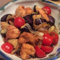 koelnmama's cooksnap of when they made 茄子とささみのトマト南蛮.