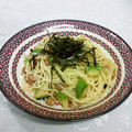 龍青空ママ's cooksnap of when they made しらす.納豆.小松菜.アボカド.パスタ。.