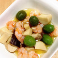とこまあ's cooksnap of when they made 彩り◎オリーブと魚介ときのこのアヒージョ.