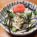 YUKIKI☆'s cooksnap of when they made 豆腐・しらす・辛子明太子の簡単丼♪.