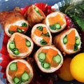 coske's cooksnap of when they made 野菜の肉巻き.