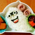 bapybapy's cooksnap of when they made キャラ弁☆妖怪ウォッチ★ウィスパー.