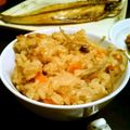 もものはちみつ's cooksnap of when they made シンプル炊き込みご飯.