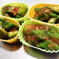 白波さんですよ's cooksnap of when they made オクラの梅肉ソース和え.