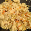 はらぺこウサギのママ's cooksnap of when they made 離乳食*中期～『野菜たっぷり簡単炒り卵』.